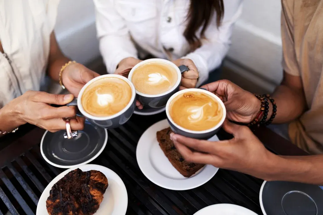Organización de evento con café