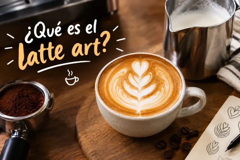 ¿Qué es el latte art?